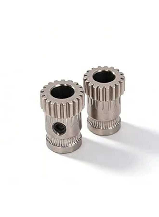 Alloy Steel Dual Gear Extruder Kit 16 Pcs High Precision Durable 3D Printer Parts - Image 1