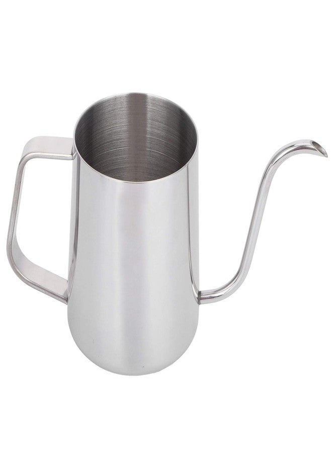 POCREATION 600ml Pour Over Coffee Kettle, Drip Kettle for V60 Chemex304 Stainless Steel Gooseneck Kettle with Slender Spout Lid - Image 4