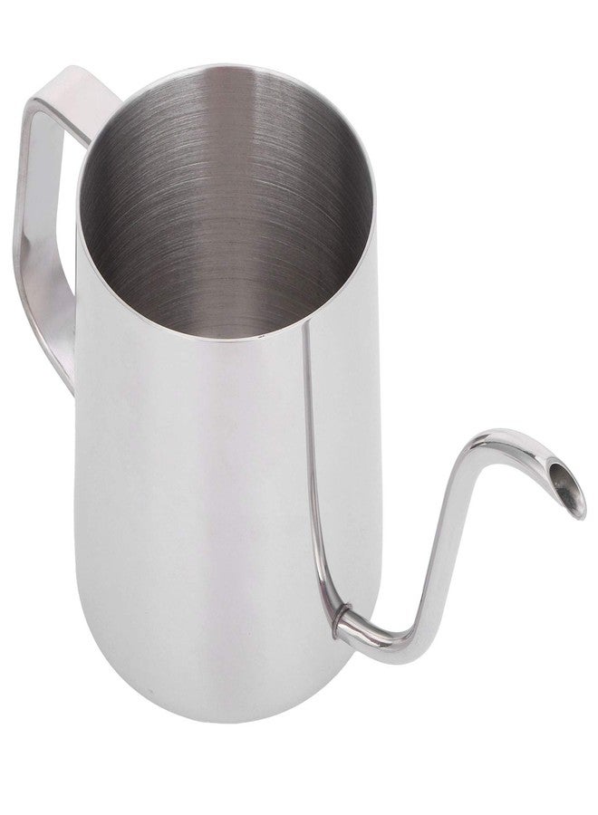 POCREATION 600ml Pour Over Coffee Kettle, Drip Kettle for V60 Chemex304 Stainless Steel Gooseneck Kettle with Slender Spout Lid - Image 5