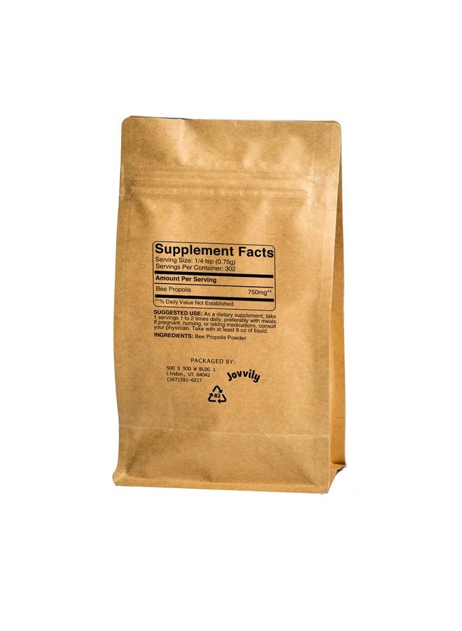 Jovvily Bee Propolis Powder - 8 oz - Lab Verified - Always Pure - No Fillers - Image 2