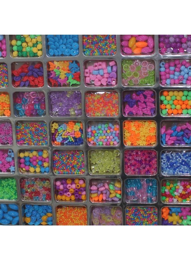So Beads Craft Beads Jewelry Making Set with Assorted Shapes – Large Beads Box - Image 3