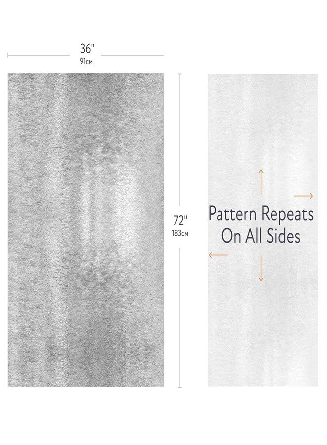 Artscape Rain | Decorative Privacy Window Film with Textured Glass Pattern | Non-Adhesive & UV Protection | Easy to Apply & Removable | 36 x 72 Inches | Made in USA - Image 3