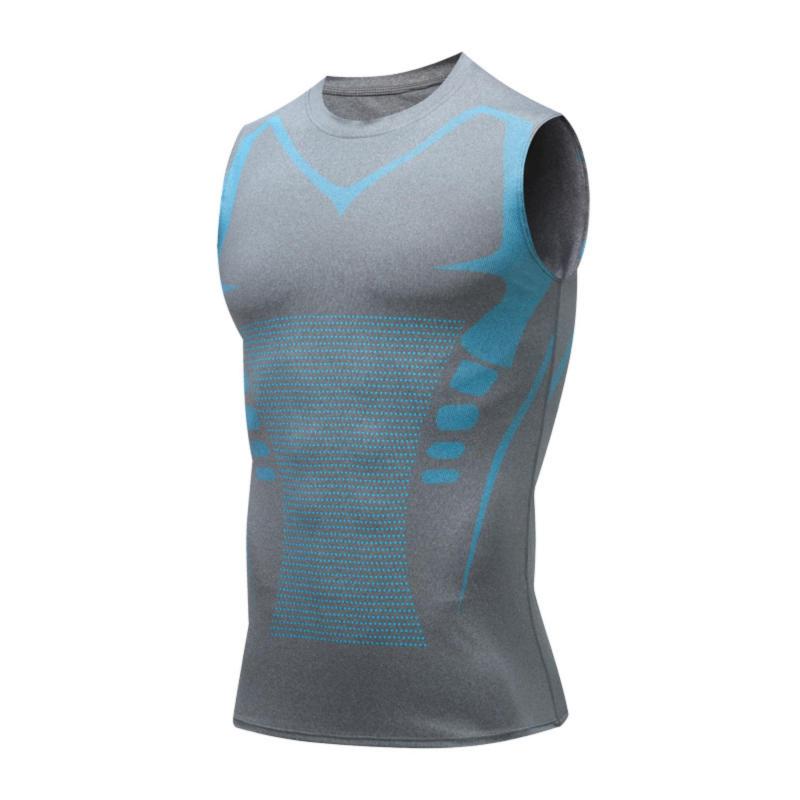 New Version Ionic Shaping Vest - Energxcell Ionic Shaping Vest Crewneck Slimming Compression Tank - Image 1