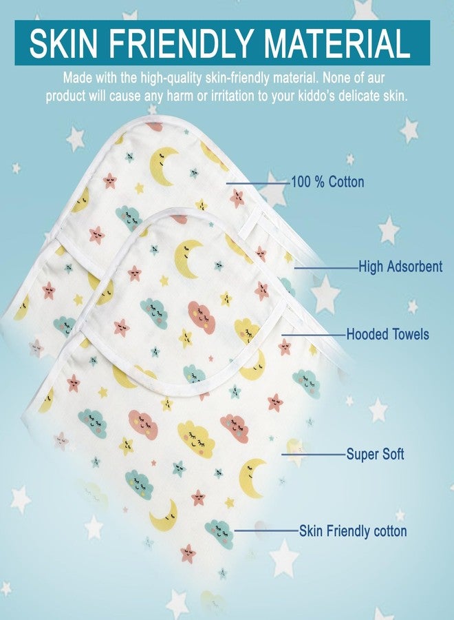 Gultum مجموعة Gultum Premium New Born المصنوعة من قطن الموسلين بنسبة 100%، قابلة للتهوية وماصة (من 0 إلى 3 أشهر) - Image 5