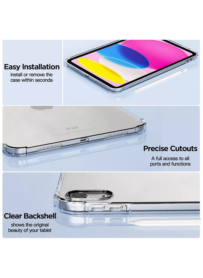TWEGGON Protective Back Cover for Apple iPad(A16) 11th Generation 2025 11inch Clear  - Image 3