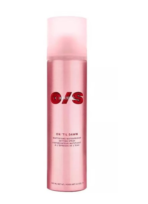 One size On 'Til Dawn Mattifying Waterproof Setting Spray 3.4 oz / 143 mL