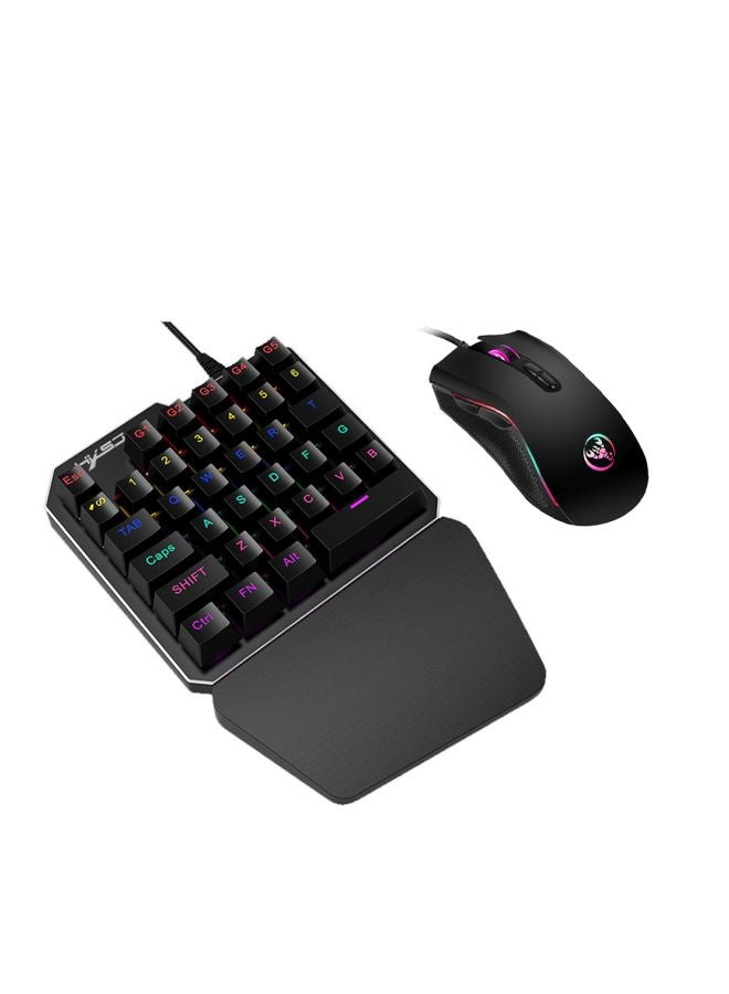 HXSJ Wired RGB Keyboard And Mouse Set - Image 4