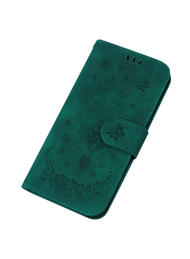 S-TOP Case For OnePlus Nord CE 2 Lite 5G Butterfly Rose Embossed Leather Phone Case - Image 5