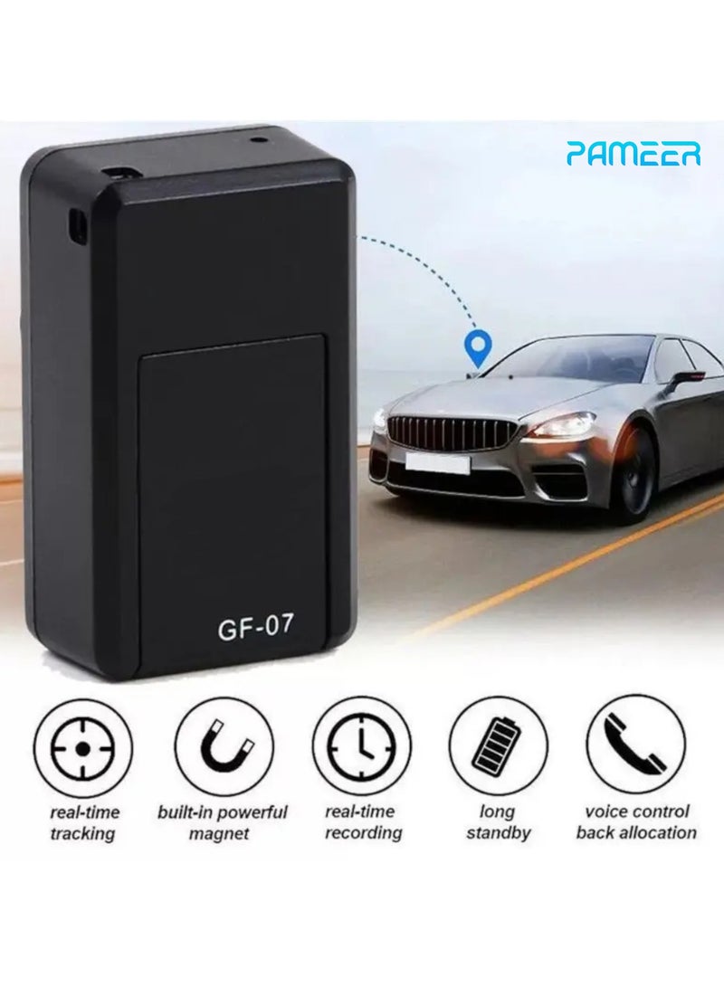 PAMEER Mini Magnetic Location Tracker, Portable USB Rechargeable Bluetooth Tracker, 200mAh Battery, Global Coverage Tracker for Cars, Pets & People with Smartphone App, Durable Compact Design for Road Trips & Outdoor - Image 1