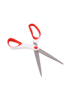 LAWAZIM Scissors-8inch Orange- Compact Lightweight Ambidextrous Sharp Cutting Tool Utility Scissors with Pointed Tip -Office Household Sewing Fabric Tailoring Embroidery Crafting Stationery and School  - Image 2