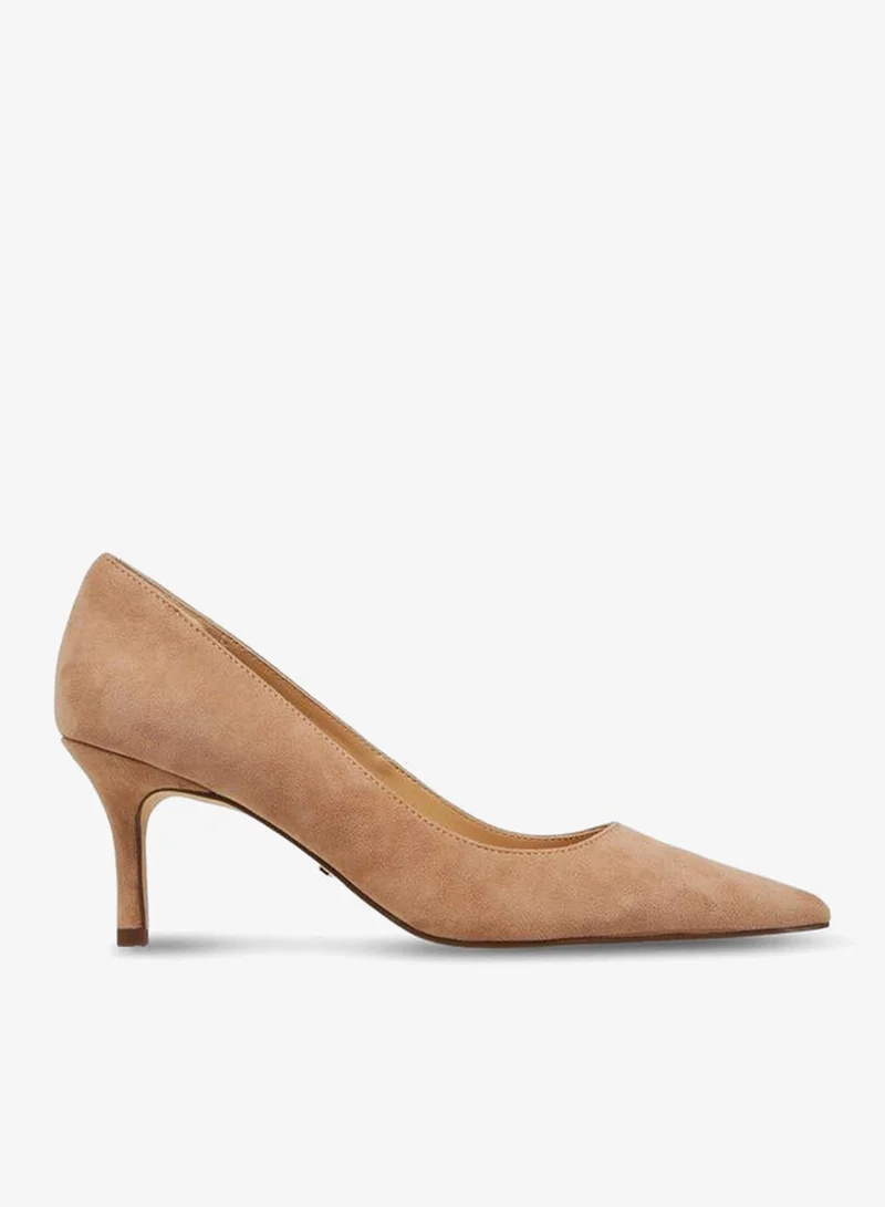 DUCHINI Women Stiletto Heel Leather Pumps