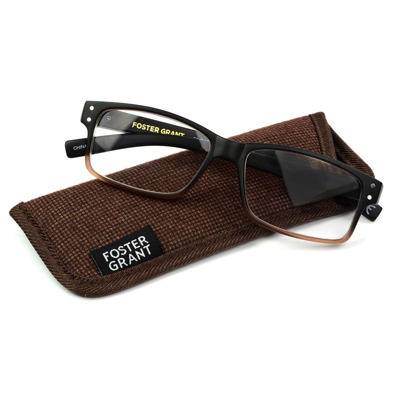 Foster Grant Thomson Reading Glasses  Brown/Transparent  53 mm - Image 2