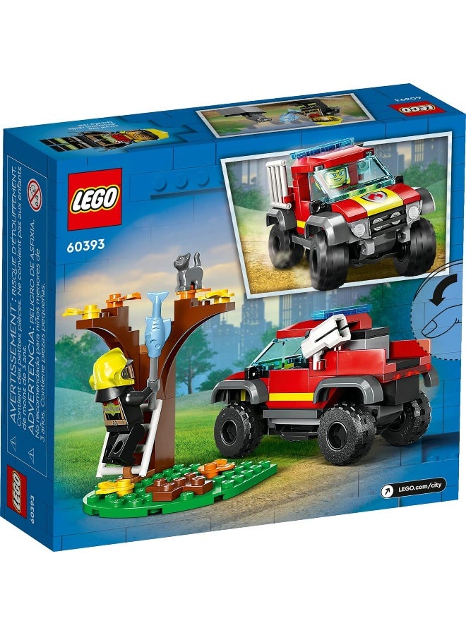 LEGO City 4x4 Fire Engine Rescue Truck 60393 - Image 3