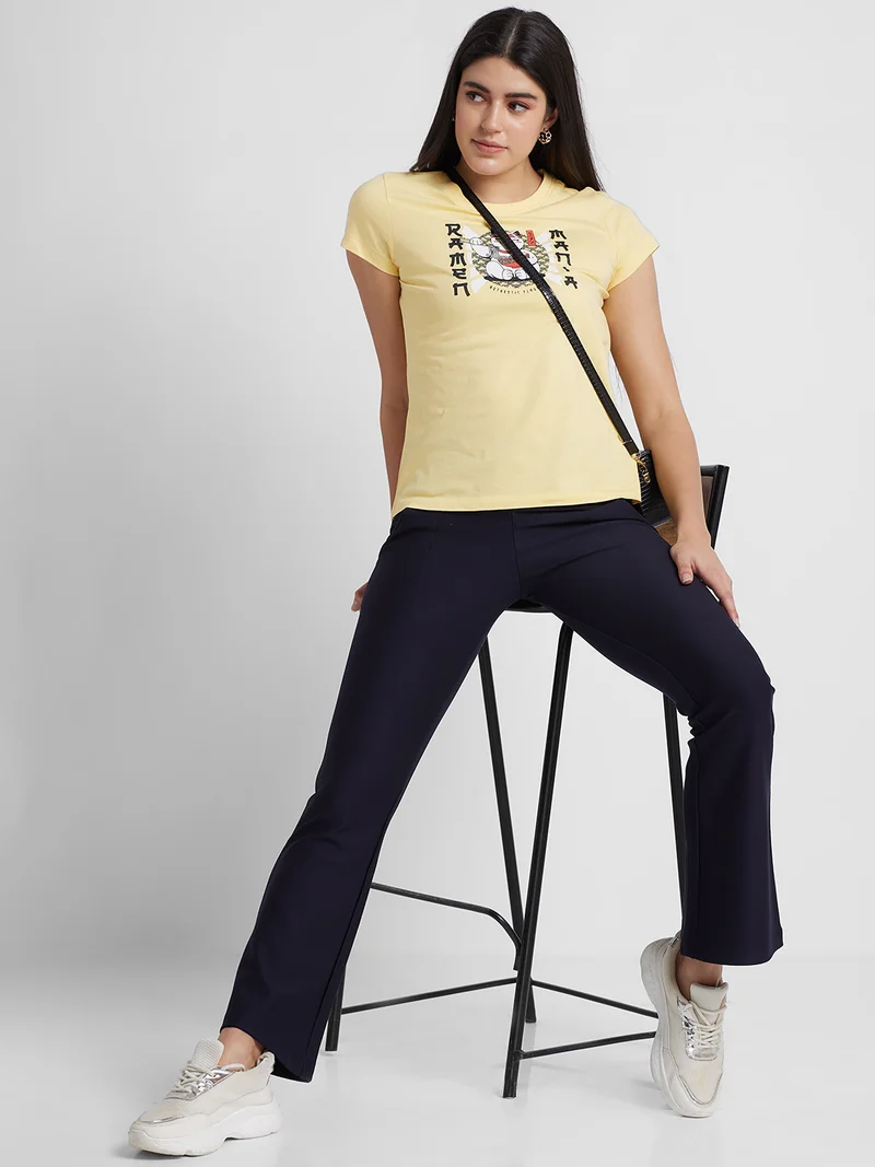 globus Women Mid-Rise Treggings