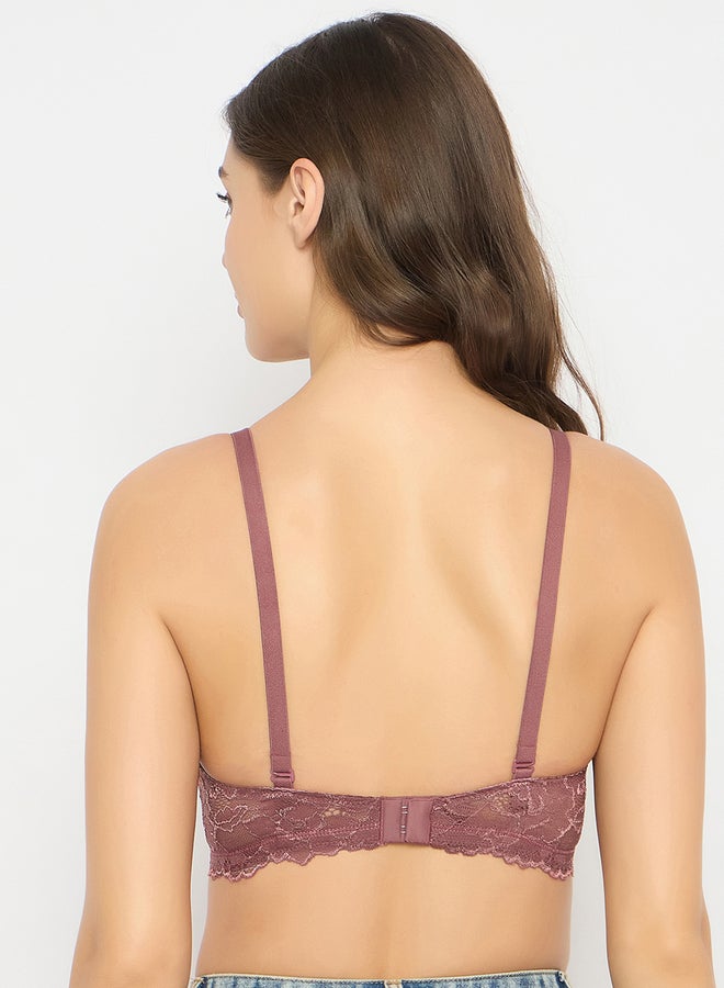 Clovia Multicolor Pack of 3 Padded Non-Wired Full Coverage Printed Bras  - Image 4