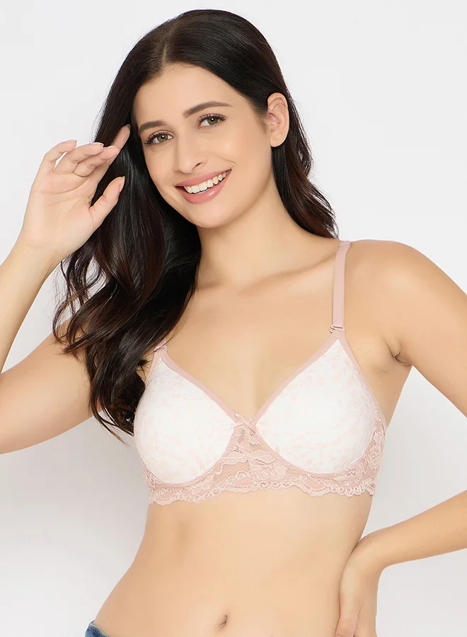 Clovia Multicolor Pack of 3 Padded Non-Wired Full Coverage Printed Bras