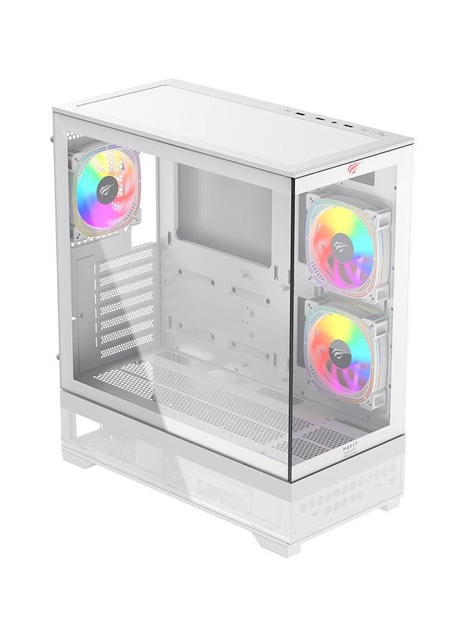 havit Gaming Chassis ATX Motherboard  Supports ATX/M-ATX/Mini ITX  model CF925  - Image 1