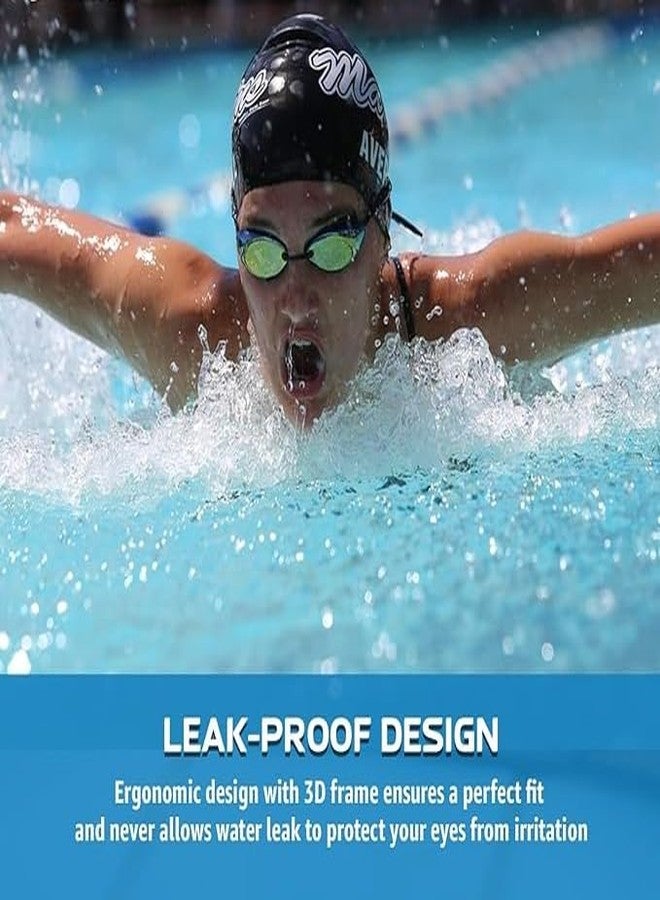 First Choice نظارات رياضية أنيقة من فيرست تشويس للرجال والنساء، مزودة بحماية من الأشعة فوق البنفسجية ومضادة للضباب، مع سدادات أذن، ونظارات سباحة. - Image 5