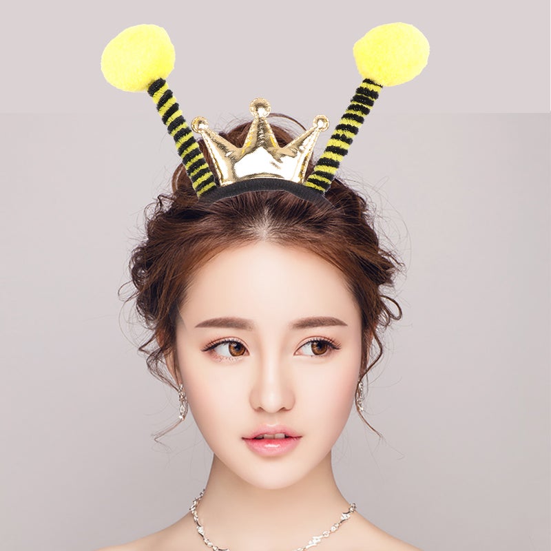 🧸 شريط شعر مزخرف برؤوس نحل ونمل وحشرة الخل ورأس الدعسوقة للكبار والأطفال - Image 3