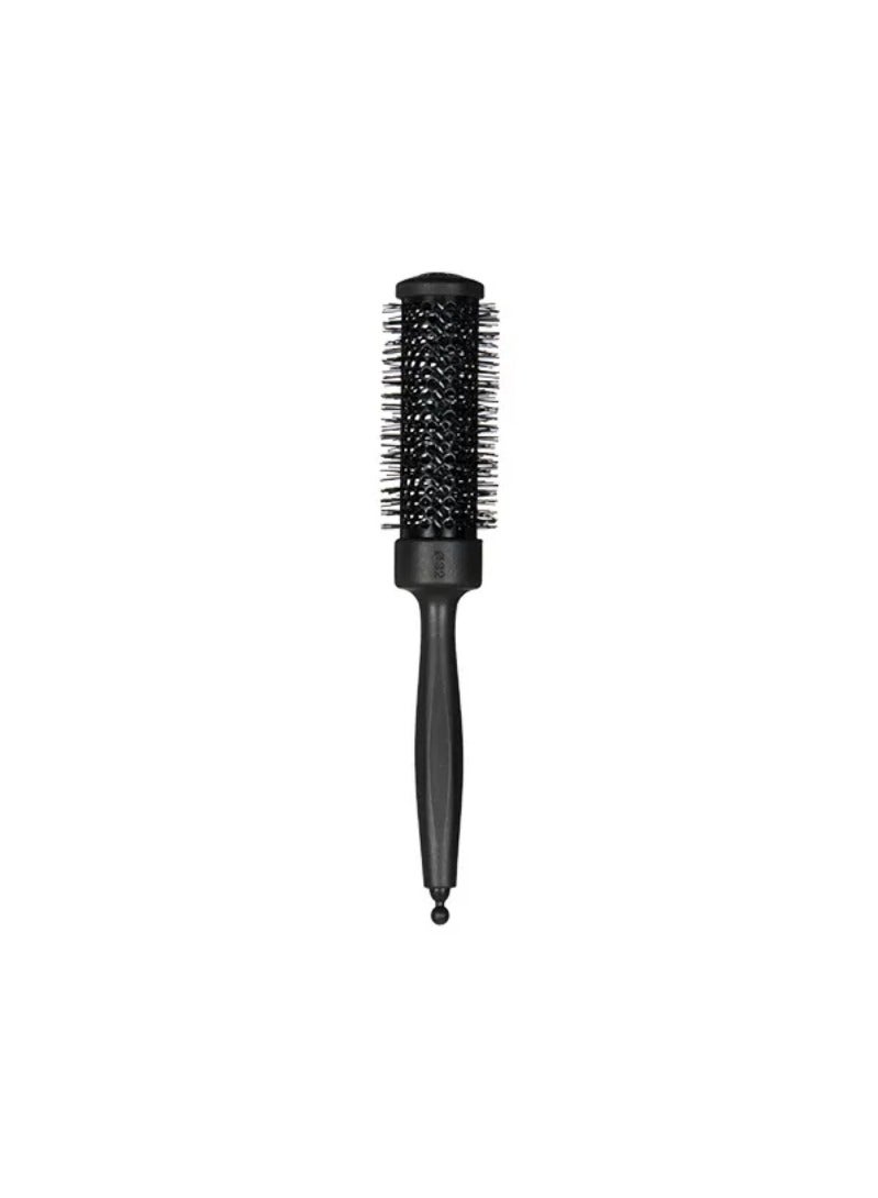 3ME MAESTRI Thermal Carbon Black Alum Hair Brush 1Pcs