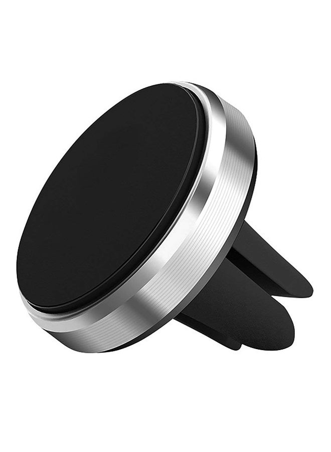 Air Vent Magnetic Car Mount Black/Silver