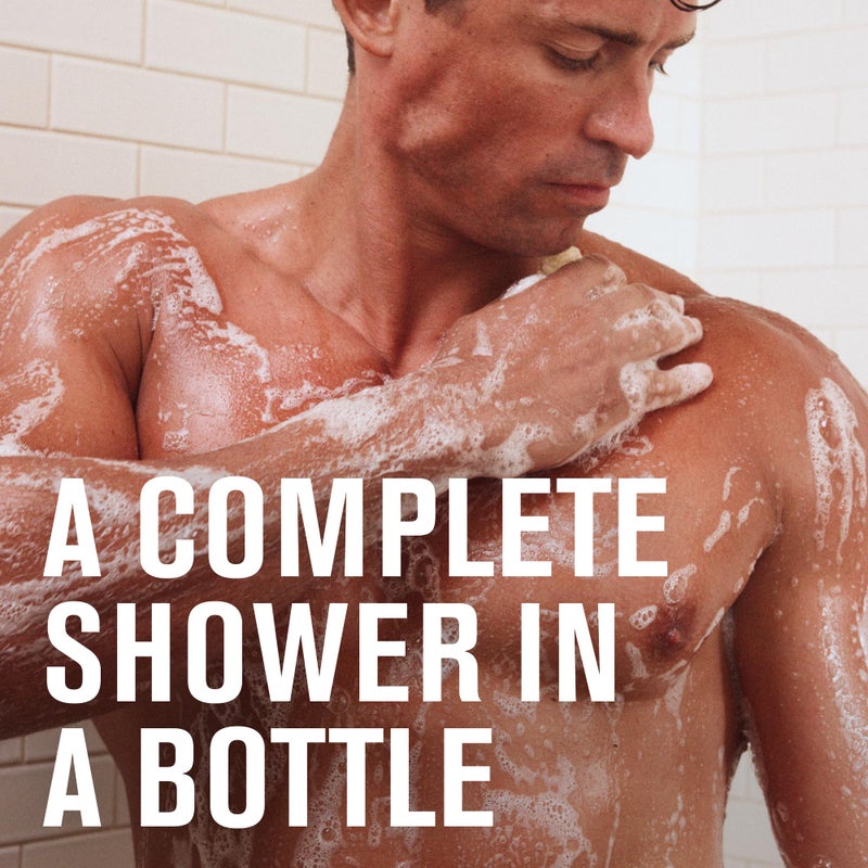 Every Man Jack Amber + Sandalwood Hydrating Mens 3-in-1 All Over Wash for All Skin and Hair Types - Body Wash, Shampoo and Conditioner with Naturally Derived Ingredients - 28.8oz (2 Pack) - Image 4