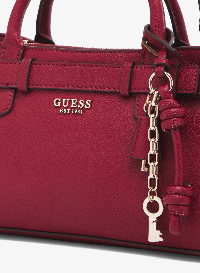 GUESS Gregoria Girlfriend Satchel Bag - Image 4