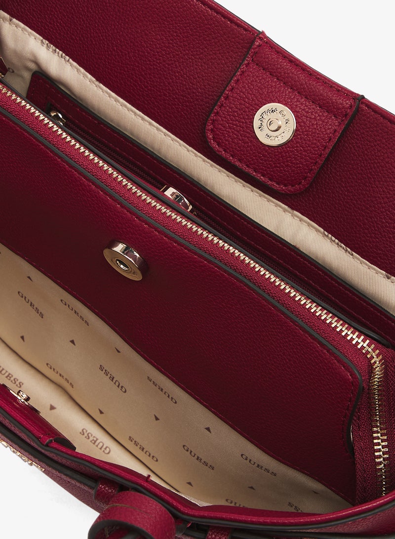 GUESS Gregoria Girlfriend Satchel Bag - Image 5