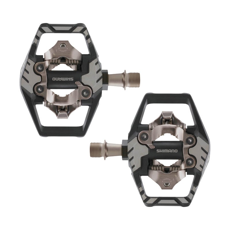 SHIMANO DEORE XT PD-M8120 SPD Pedal, Without Reflector, Includes Cleat, Black, One Size - Image 3