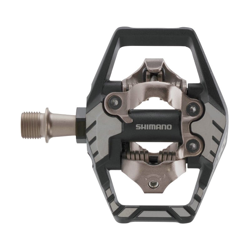 SHIMANO DEORE XT PD-M8120 SPD Pedal, Without Reflector, Includes Cleat, Black, One Size - Image 5