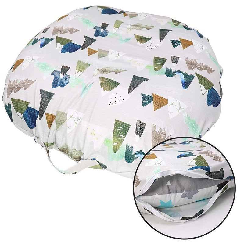 TANOFAR Mountains Newborn Lounger Pillow Cover, Lounger Cover for Boys Girls, Snugly Fit Infant Lounger for Baby, Infant Removable Slipcover, Breathable & Reusable (Lounger Pillow Not Included) - Image 3