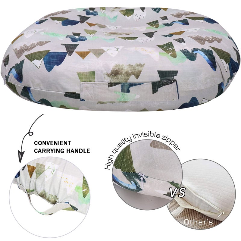 TANOFAR Mountains Newborn Lounger Pillow Cover, Lounger Cover for Boys Girls, Snugly Fit Infant Lounger for Baby, Infant Removable Slipcover, Breathable & Reusable (Lounger Pillow Not Included) - Image 4