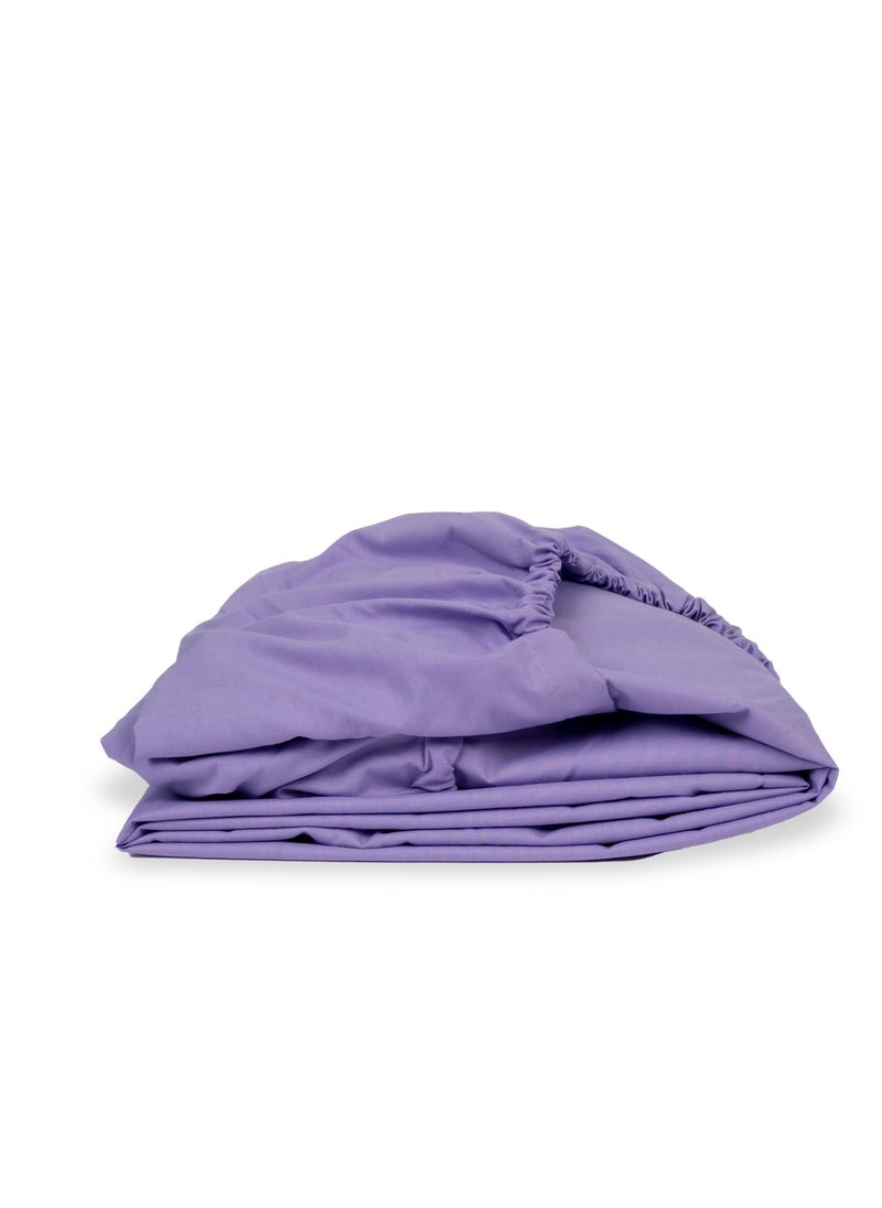 Home of linens - Fitted Sheet Lavender 180x200 - Image 1