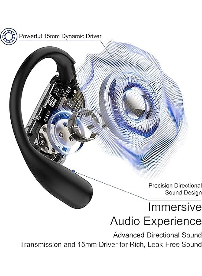 Gecomo Real Time AI Language Translator Earbuds, 4-in-1 Smart Mode Touch Screen Real-Time Earphones with 144 Languages, Bluetooth 5.4  Enabled Translator Device for Travel and Business iOS & Android (Black) - Image 2