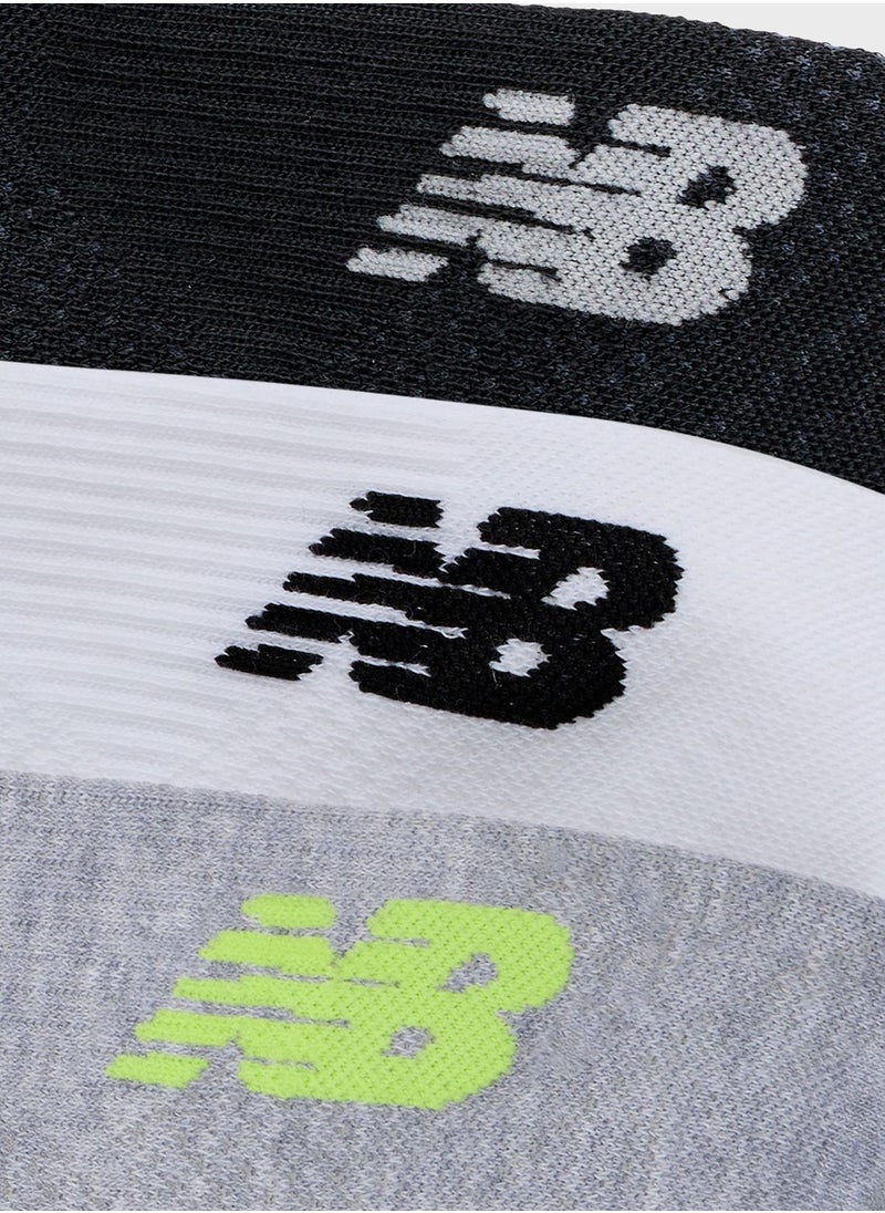 New Balance - 3 Pack Running Repreve No Show Socks - Image 1