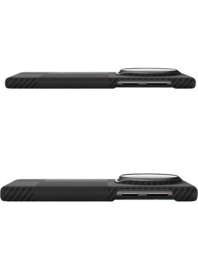 Defense [Huawei Certified Brand] Huawei Mate70Pro Phone Case Kevlar 70Pro+ Protective Cover Magnetic Adsorption Thin Aromatic Fiber Business Mondrian Balance - Image 3