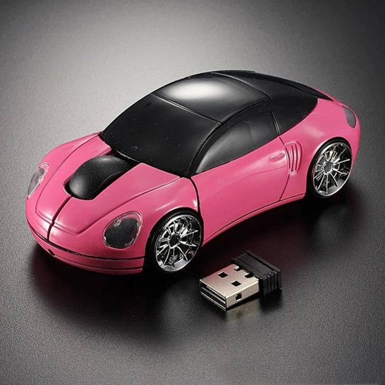Y&D 2.4GHz 3D Car Shape Wireless Optical Mouse - Gaming Mouse with USB Receiver for PC Laptop - Image 1