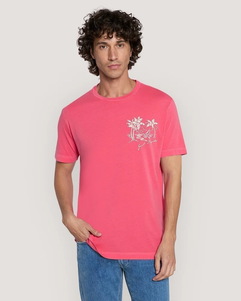 GANT Gant Sunfaded Printed Tshirt