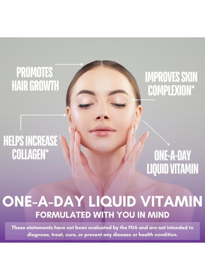 Tropical Oasis Liquid Beauty Supplement for Women - 32 Fl. Oz. - Image 3