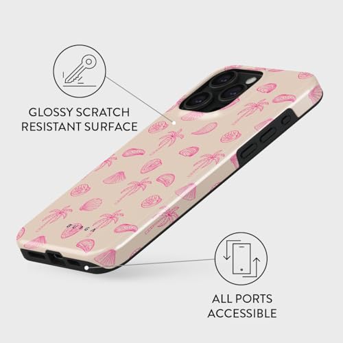 BURGA Unisex Phone Case for iPhone 15 ProMax – Dual-Layer Hybrid Design with Shock-Absorbing TPU & Durable Exterior, Scratch-Resistant Finish and Raised Bezel Edge for Screen Protection & Daily Use - Image 3
