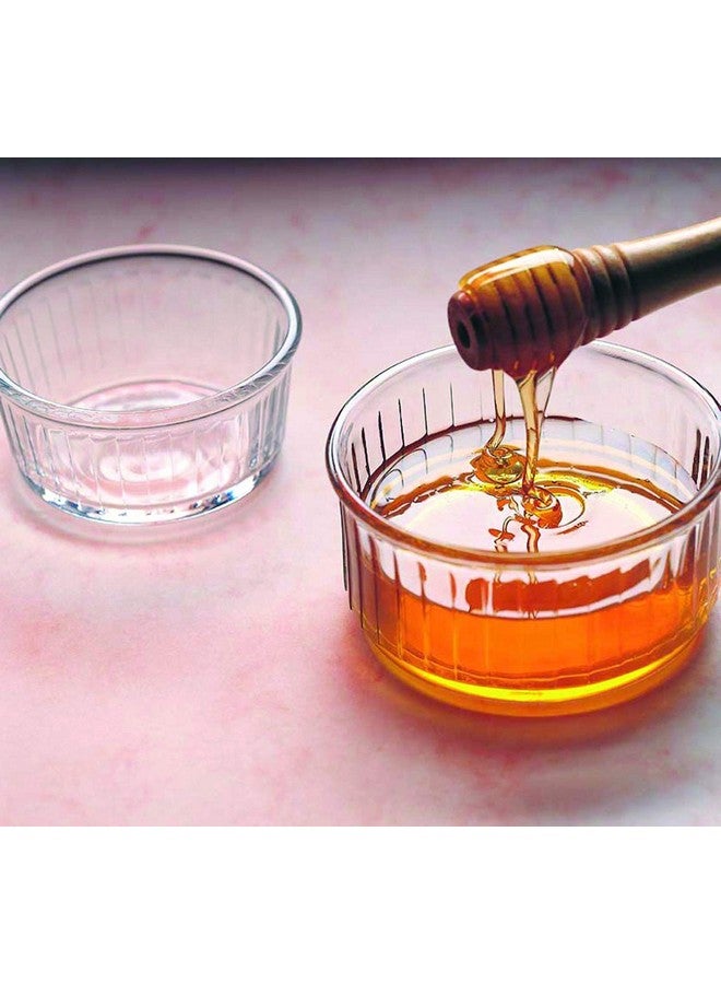 DURALEX طقم رامينكين من زجاج دوراليكس® فرنسا المقسى، 10 سم، 240 مل (4 قطع) | متين، آمن للاستخدام في الفرن، أقوى 3 مرات، آمن في غسالة الصحون | مقاوم للخدوش بشكل فائق - Image 5