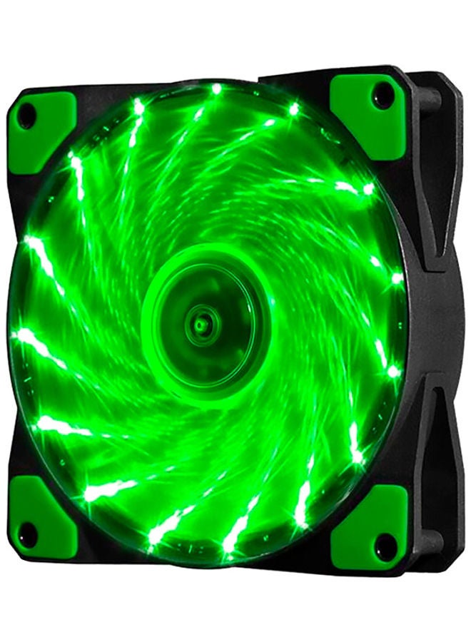 Loquat LED Cooler Fan Strong Wind Green  - Image 4