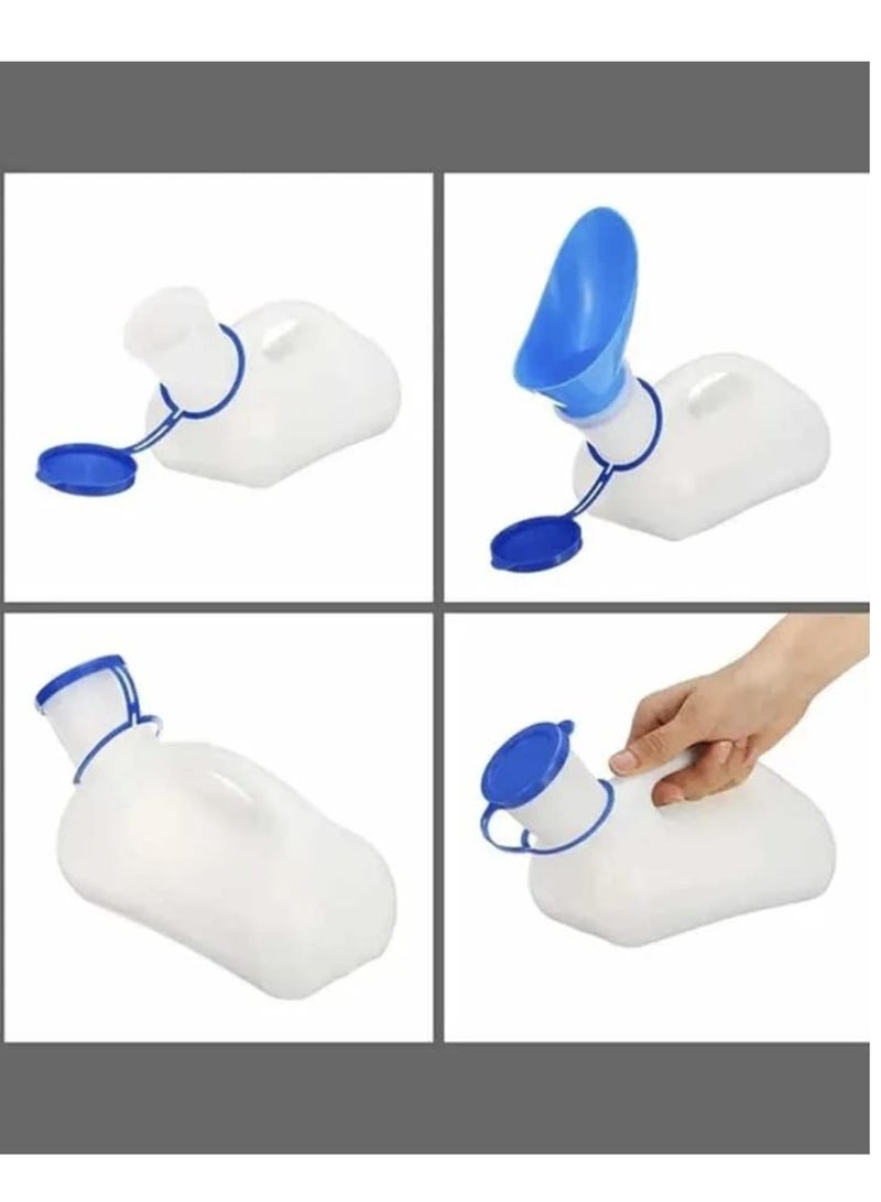 1000ml Portable Urine Bottle for Outdoor Camping Travel Car Diabetics Unisex - Image 4
