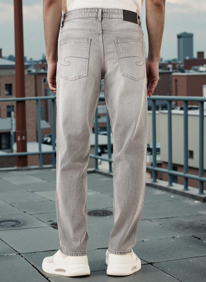 Lee Cooper Straight Fit Jeans with Pockets - Image 3