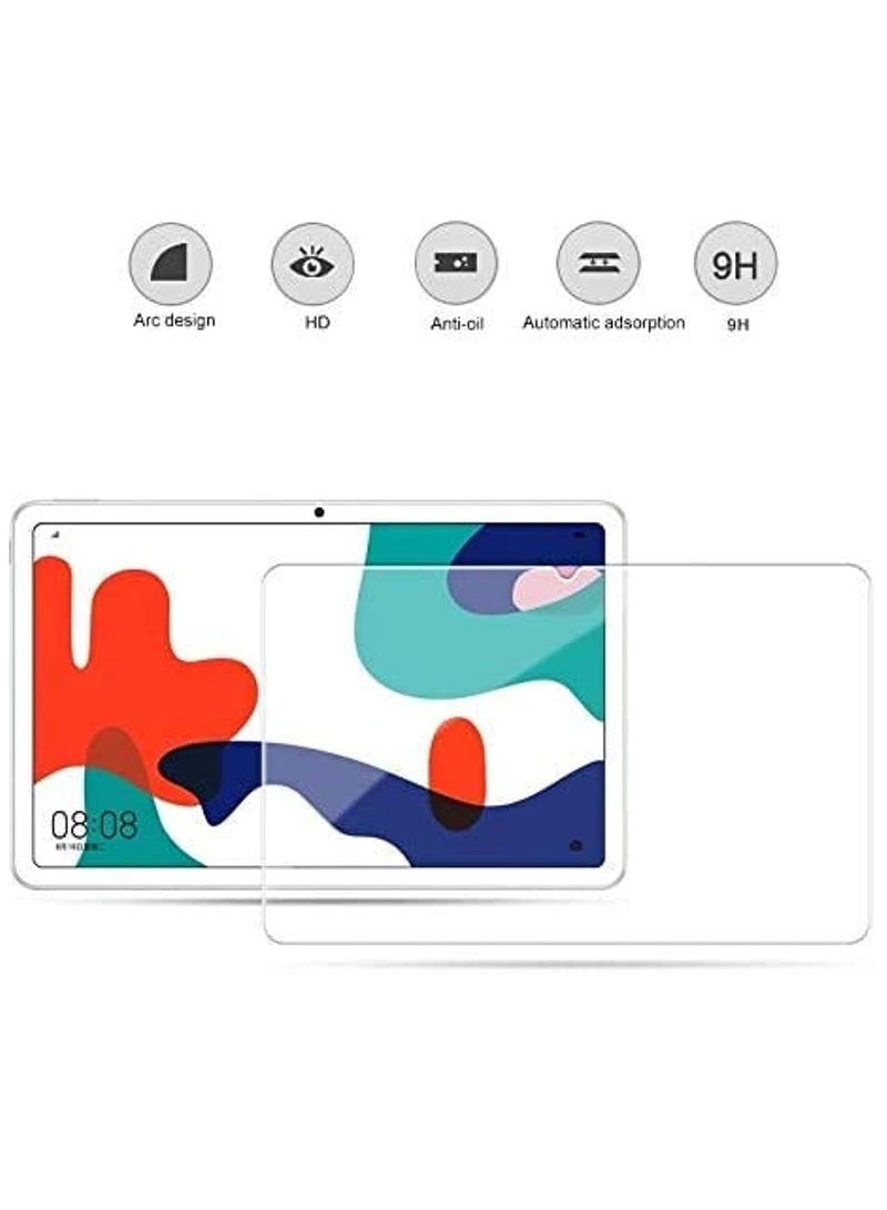 DUSALA Huawei MatePad 10.4 Screen Protector Tempered Glass, HD Premium Film with 9H Hardness Case Friendly Bubble Free Easy Installation - Image 4