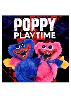 Y&D 2 Pcs Huggy Wuggys Doll Gifts for Children Blue And Pink  - Image 2