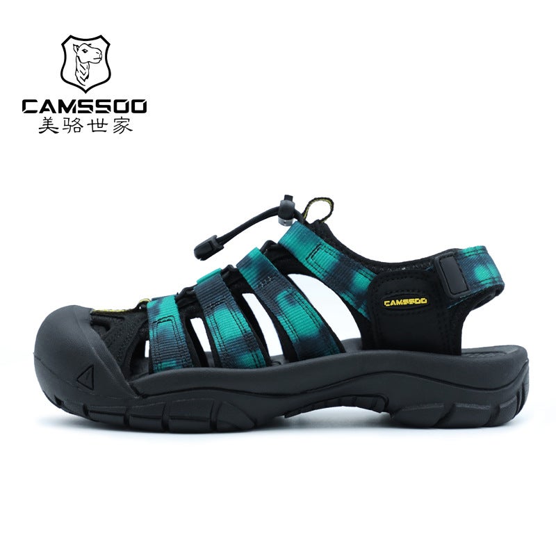 Outdoor Tracing Sandals Women'S Summer Non-Slip Baotou Wading Shoes Men'S Breathable Quick-Drying Children'S Beach Shoes Sports Casual Shoes - Image 1