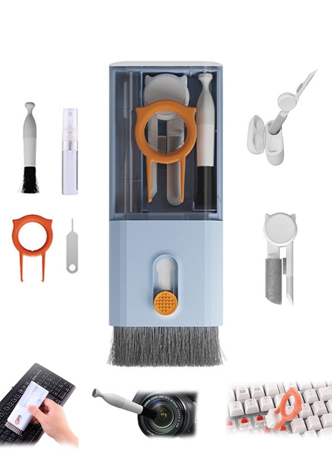 10 in 1 Electronic Keyboard Cleaner Kit, iPhone MacBook Cleaning Kit, Airpod Cleaner Kit Suitable for Airpods Pro, Computer Accessories, iPhones, Cameras, Electronics Screens - Image 1