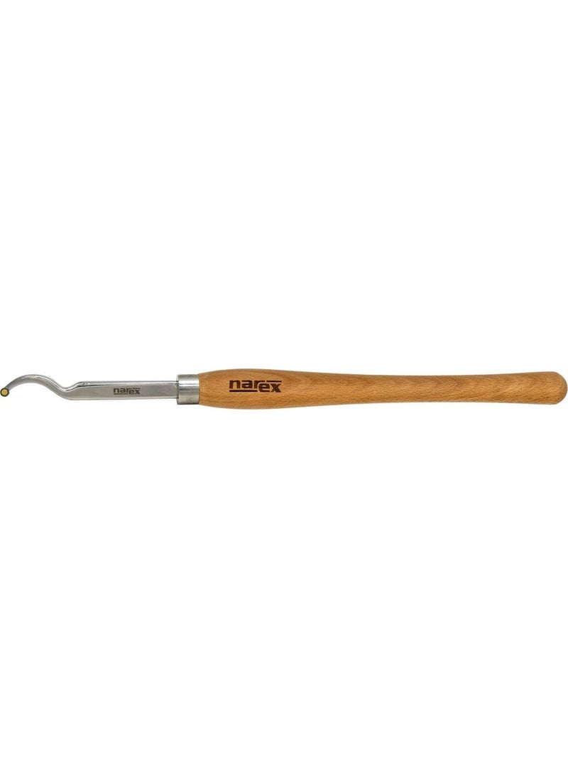 NAREX 819602 Carbide Diamond Tipped Shallow Swan Neck Wood Lathe Blade  - Image 1