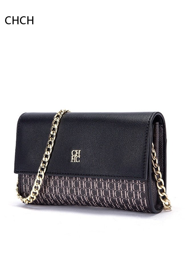 سي اتش سي اتش CHCH حقيبة كتف نسائية مصممة ببساطة وألوان موحدة - متعددة الاستخدامات وعملية بحجم ميني - للحمْل باليد أو عبر الجسم - Image 1